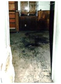 Before: another view of the fire engine garage before construction